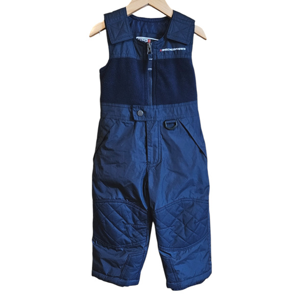 32 Degrees Weatherproof Navy Toddler Snow Pants Bibs 2T - Picture 1 of 9